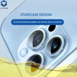 محافظ لنز دوربین آیفون 16 پرو و آیفون 16 پرومکس لیتو Lito Titanium AR - Image 4