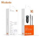 شارژر فندکی 30 وات مک دودو مدل CC-7493 W-Cable به همراه کابل USB-C - Image 2