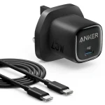 شارژر دیواری 25 وات انکر مدل A2656 به همراه کابل USB-C به طول 1.5 متر